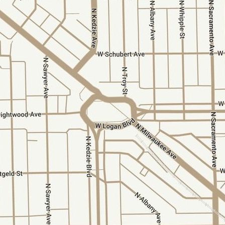 Map Static image
