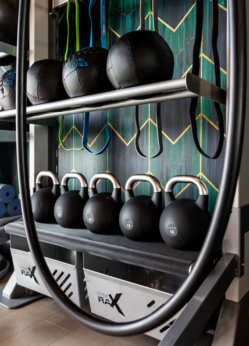 Modern apartment amenity at Logan Apartments in Logan Square Chicago with contemporary design