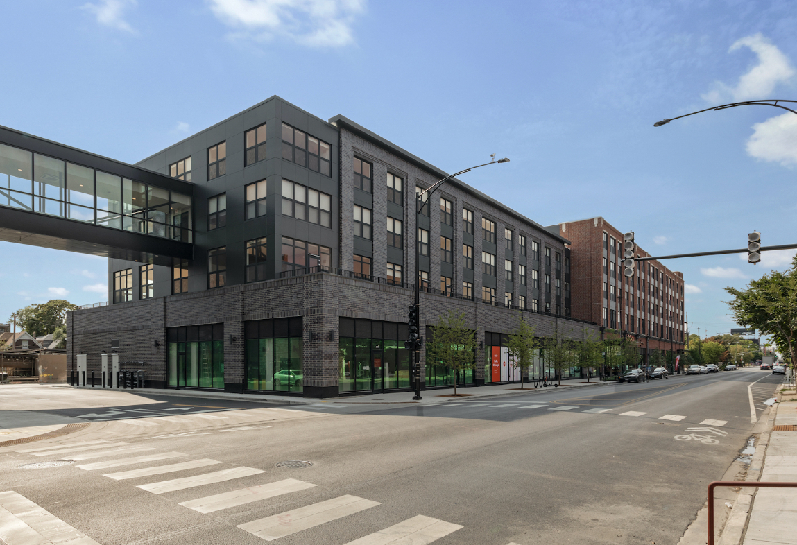 Modern apartment amenity at Logan Apartments in Logan Square Chicago with contemporary design