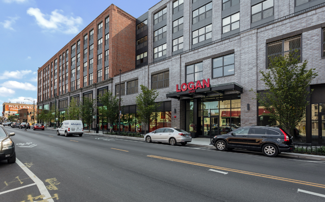 Modern apartment amenity at Logan Apartments in Logan Square Chicago with contemporary design
