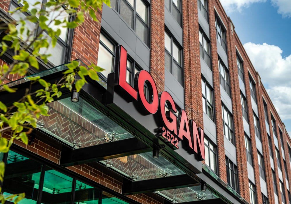 Modern apartment amenity at Logan Apartments in Logan Square Chicago with contemporary design