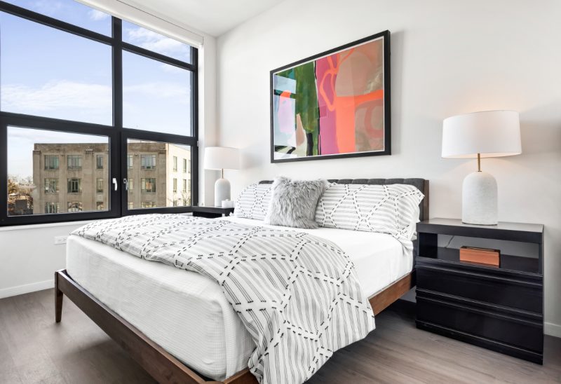 Modern apartment amenity at Logan Apartments in Logan Square Chicago with contemporary design